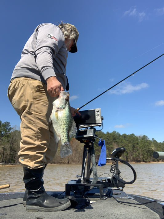 Follow Contours to Catch More Crappie