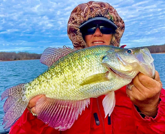When to Go Vertical for Crappie