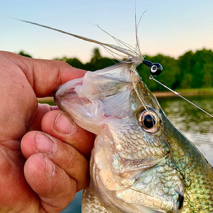 Deer Hair Jig Sickle Hook