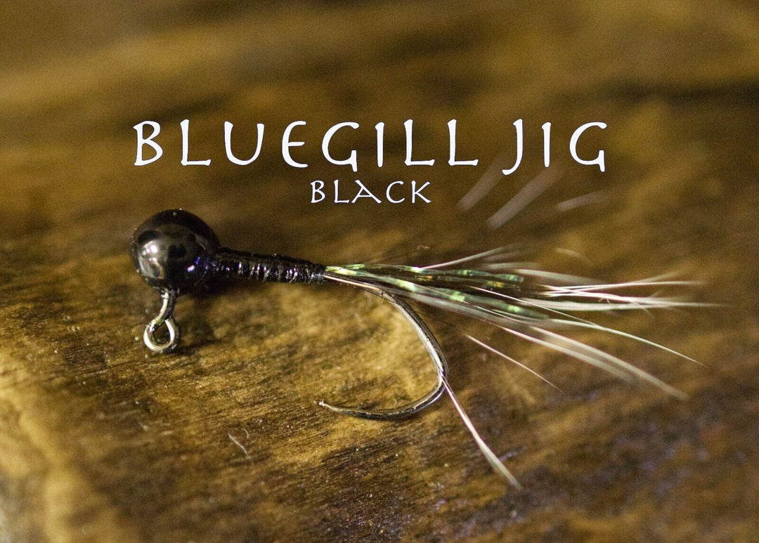 Handtied Bluegill jig Natural