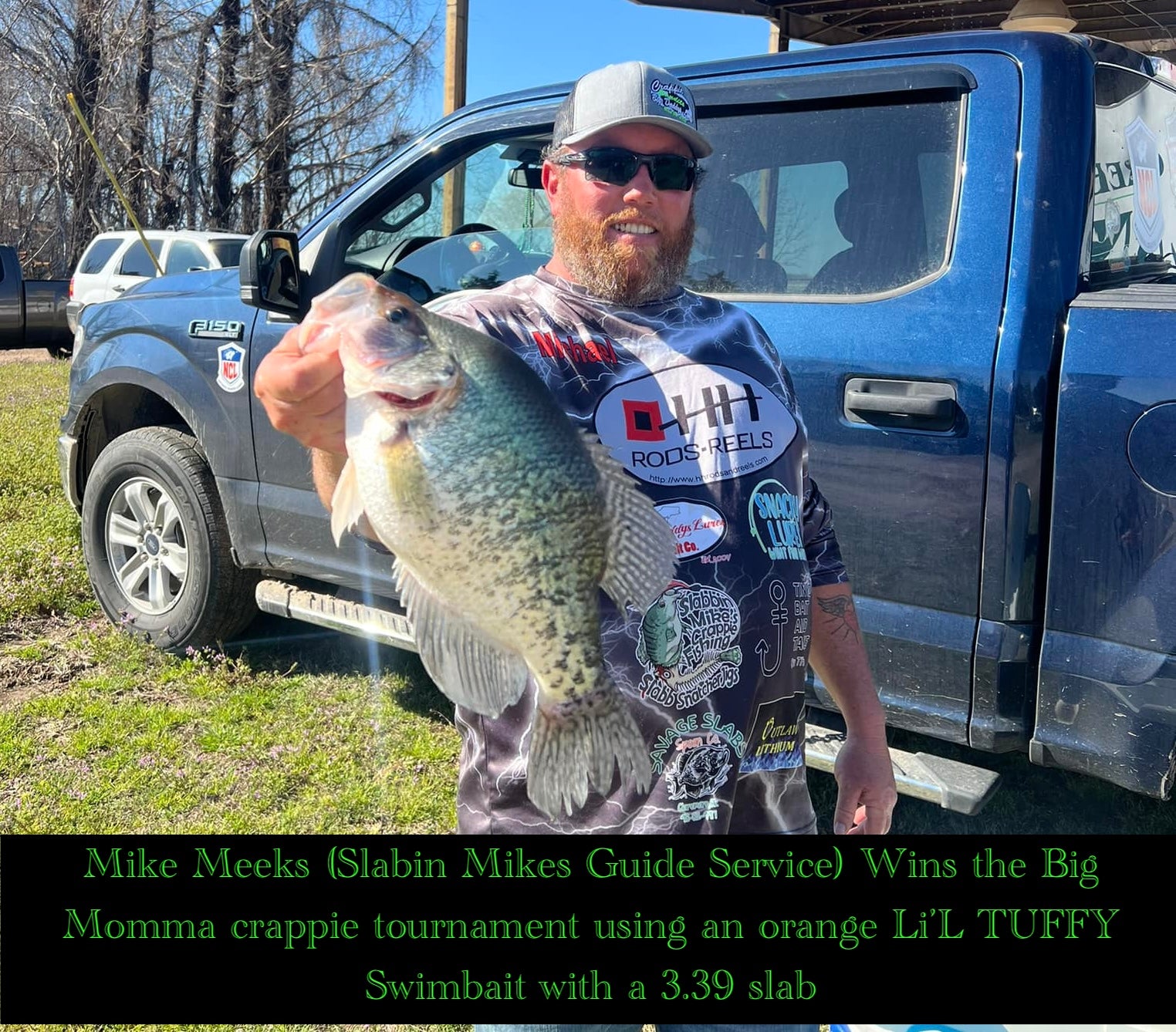 The Li'L TUFFY Swimbait for Crappie & Bass – Rambling Angler Outdoor  Products