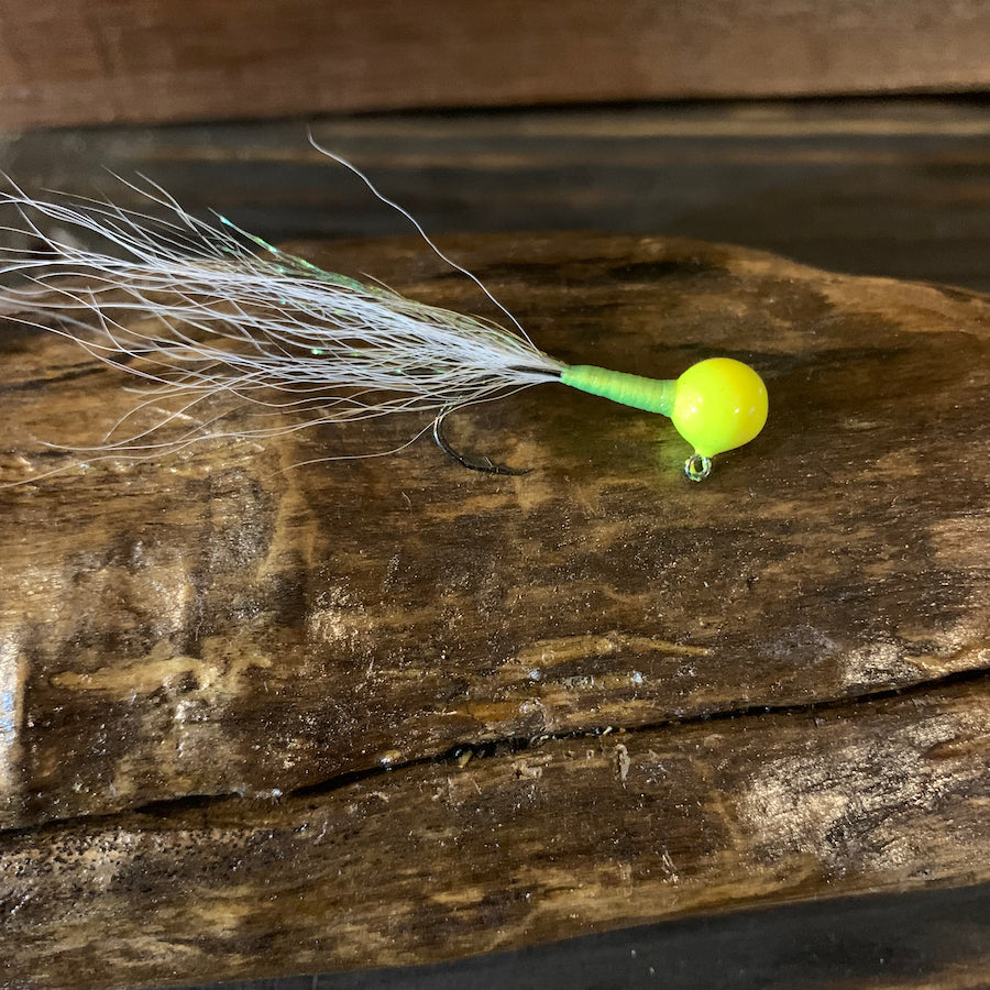 Deer Hair Jig Sickle Hook